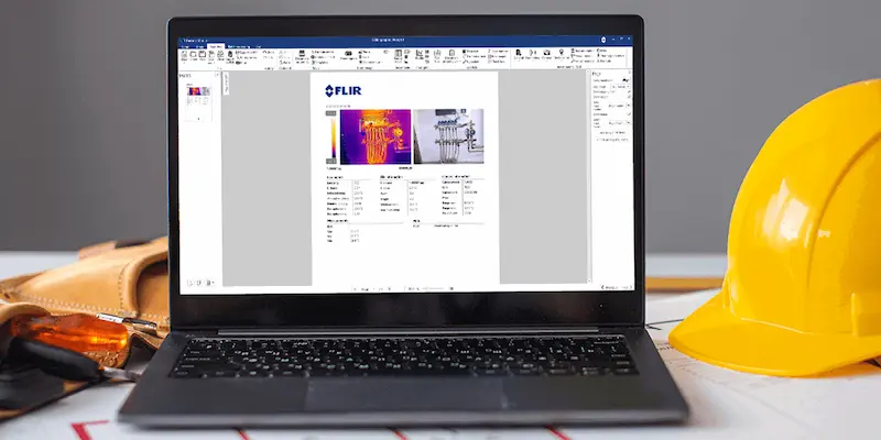 דוח תרמי מקצועי לאיתור נזילות מים - תרמוטק